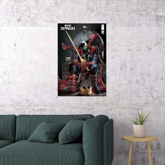 Spawn Comic Book Poster Iconic Antihero Print - xonomax