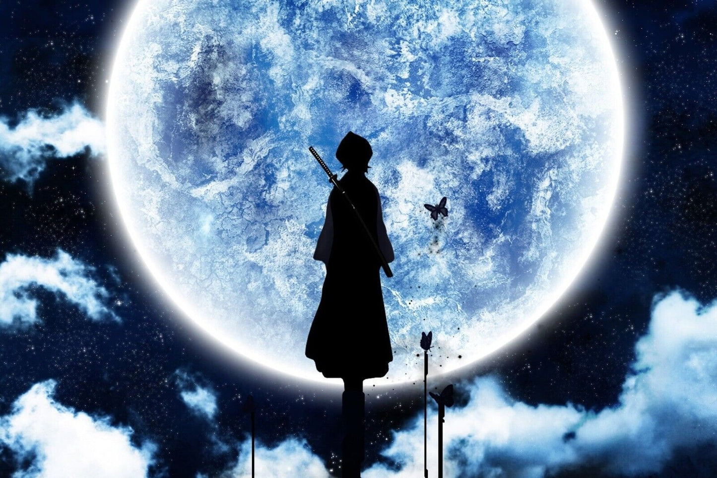 Bleach Anime Poster Japanese Animation Wall Art Manga Series Print - xonomax