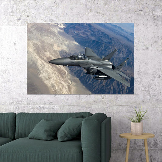 Fighter Jets Poster Military Aircraft Wall Art Aviation Enthusiast Print - xonomax