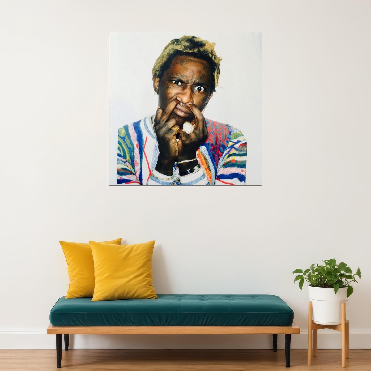 Young Thug Rapper Music Poster