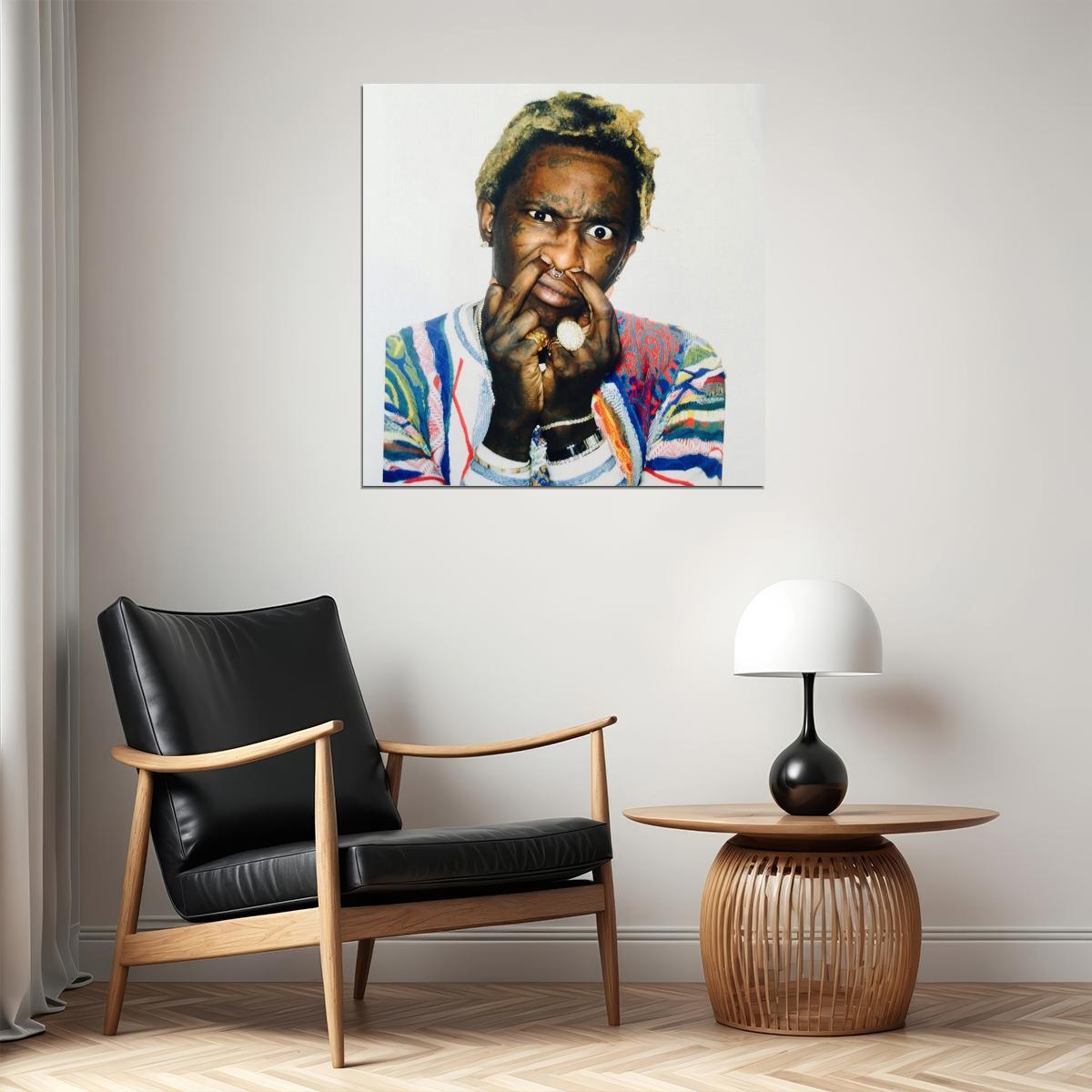Young Thug Rapper Music Poster