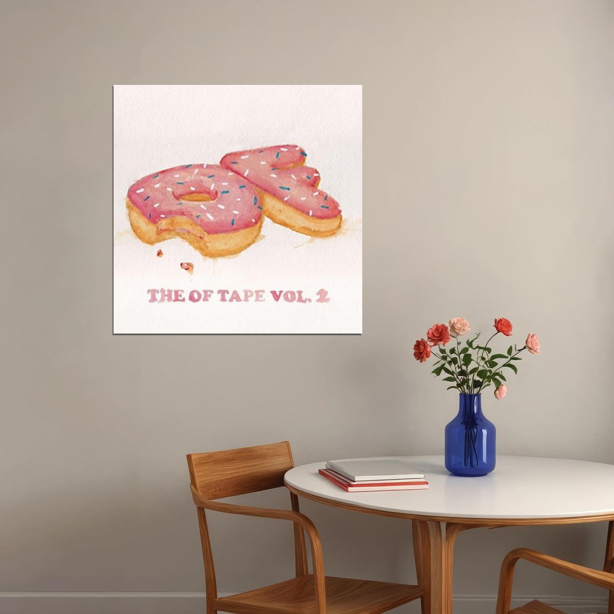Odd Future The Of Tape Vol. 2 Album Cover Art Music Poster Wall Print - xonomax
