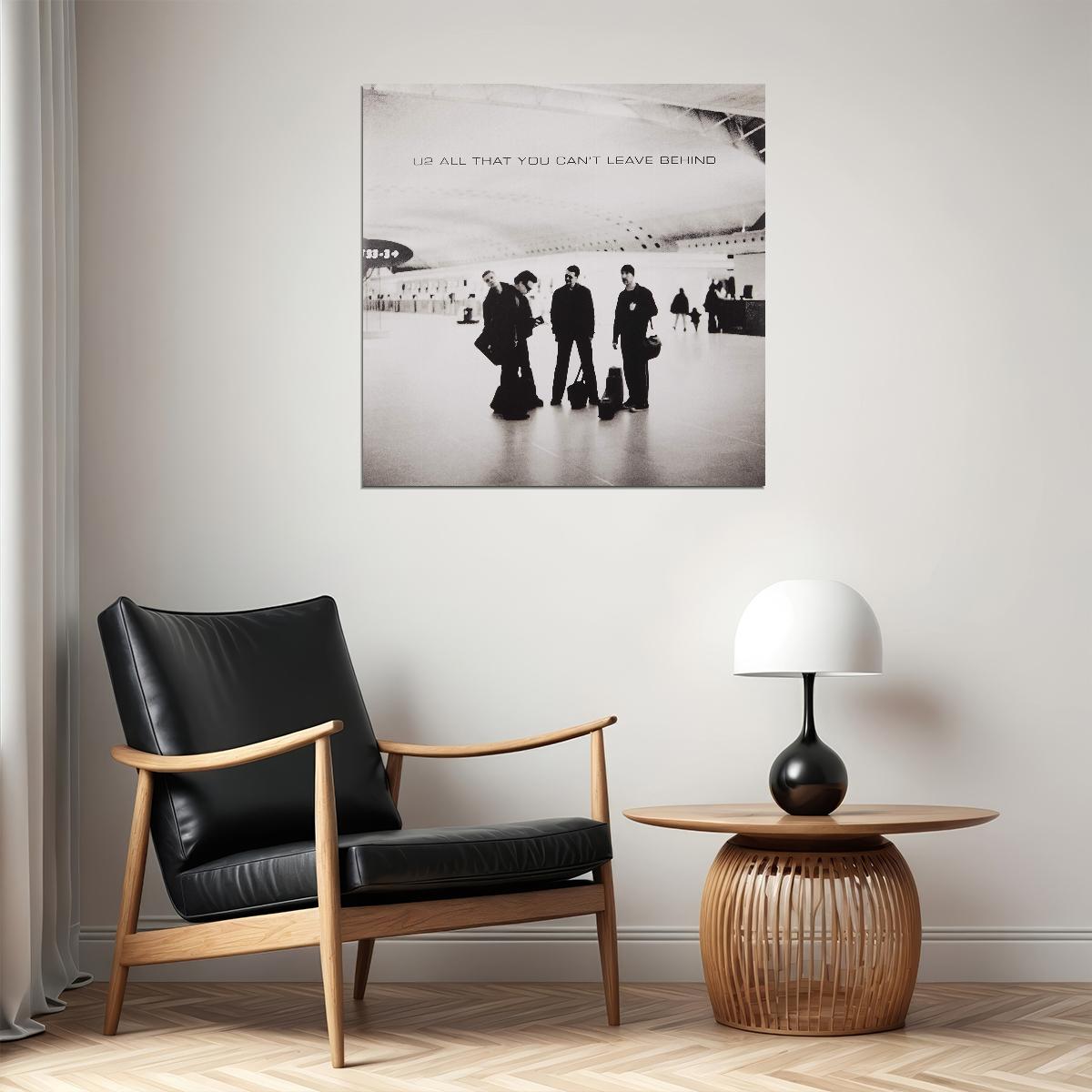 U2 All That You Can't Album Cover Art Rock Music Poster Iconic Alternative Band - xonomax