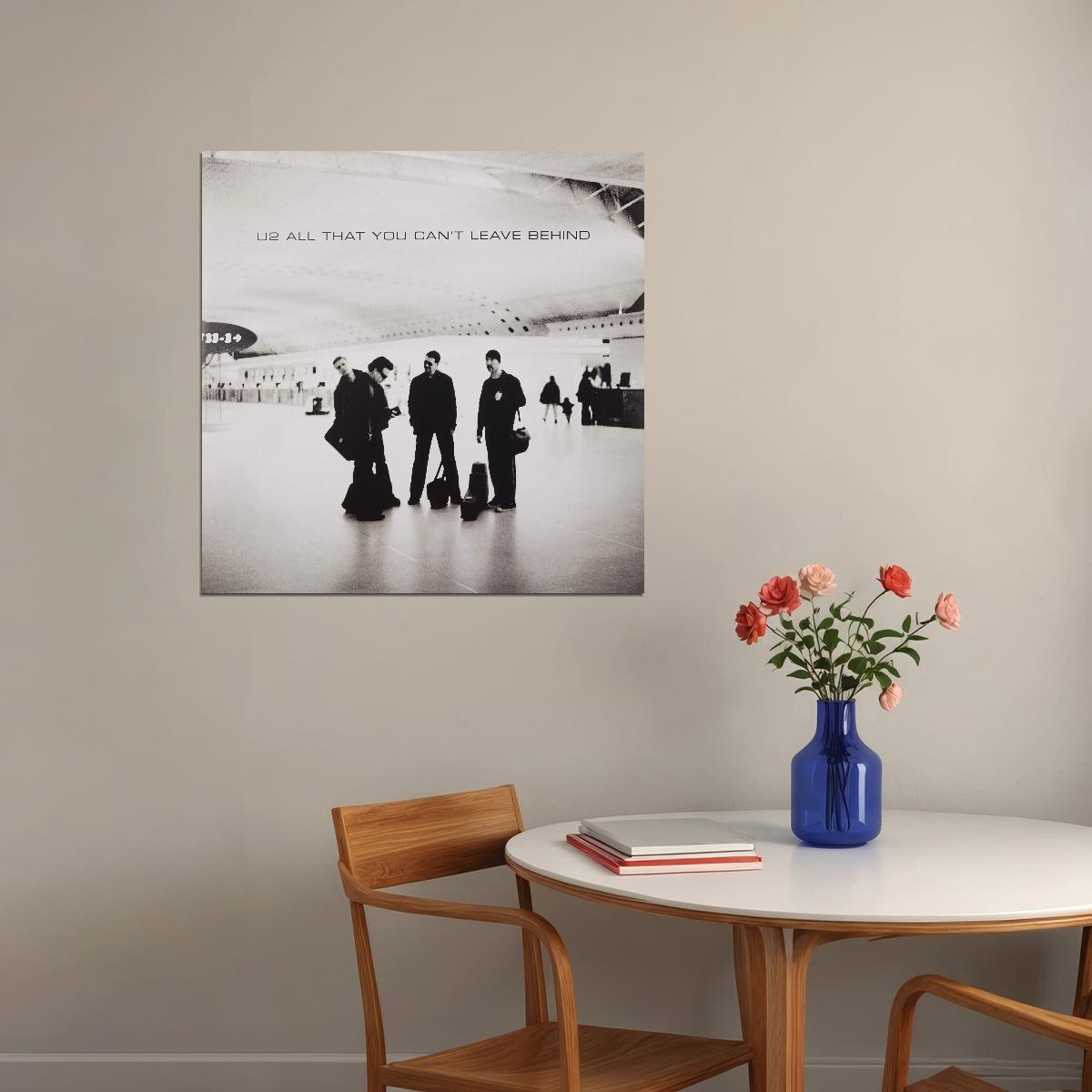 U2 All That You Can't Album Cover Art Rock Music Poster Iconic Alternative Band - xonomax