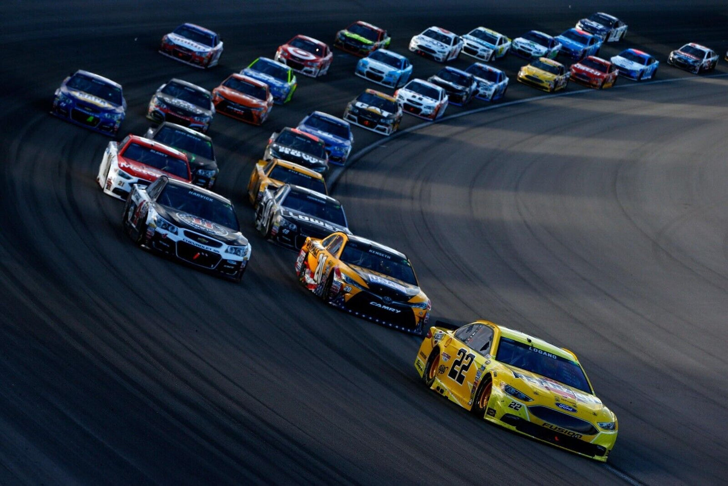 Nascar Racing Cars Poster Motorsports Sports Car Vehicle Wall Art - xonomax