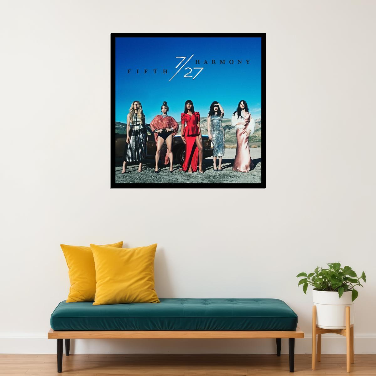 5th Fifth Harmony 7/27 Album Cover Art Pop Music Poster