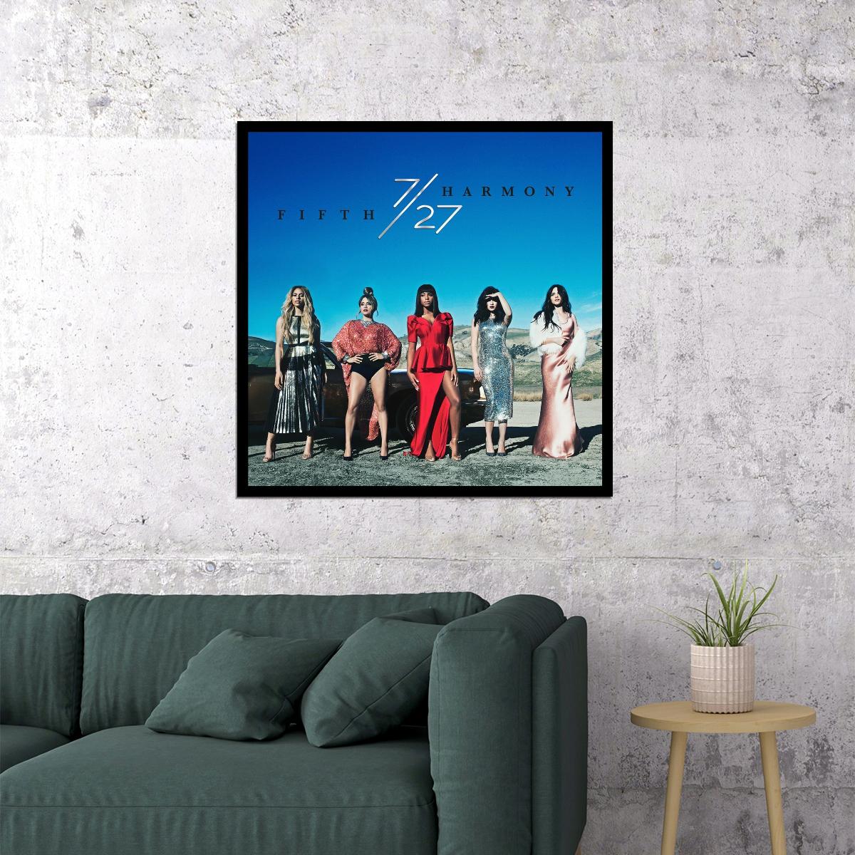 5th Fifth Harmony 7/27 Album Cover Art Pop Music Poster