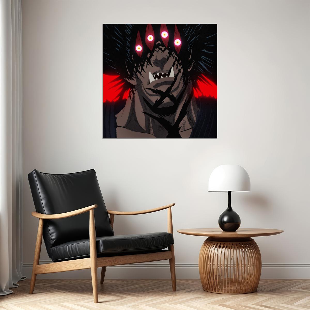 One Punch Man Gouketsu Anime Poster Japanese Manga Art Wall Print - xonomax