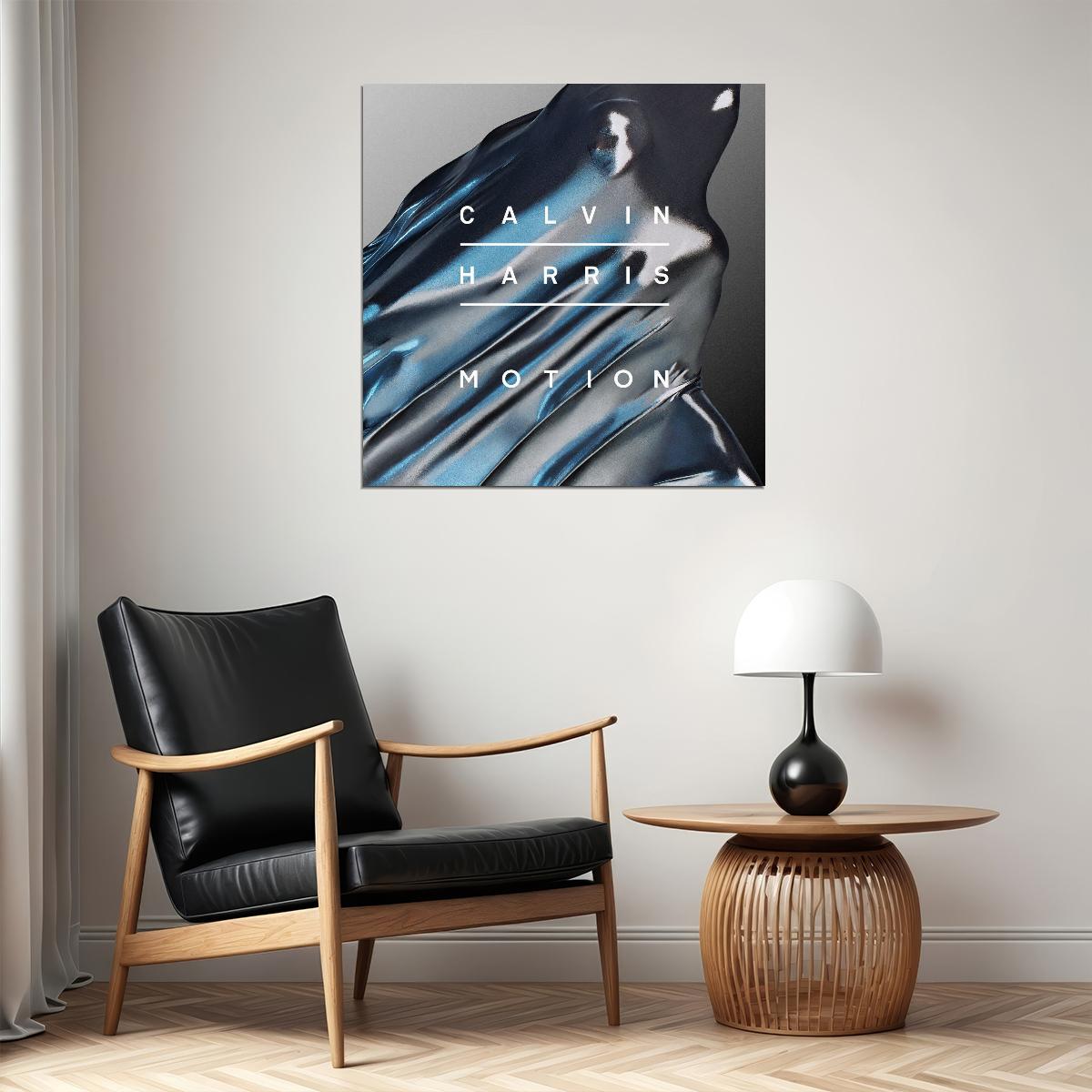Calvin Harris Motion Album Cover Art Electronic Music Poster Dj Producer Print - xonomax