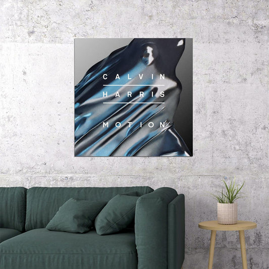 Calvin Harris Motion Album Cover Art Electronic Music Poster Dj Producer Print - xonomax