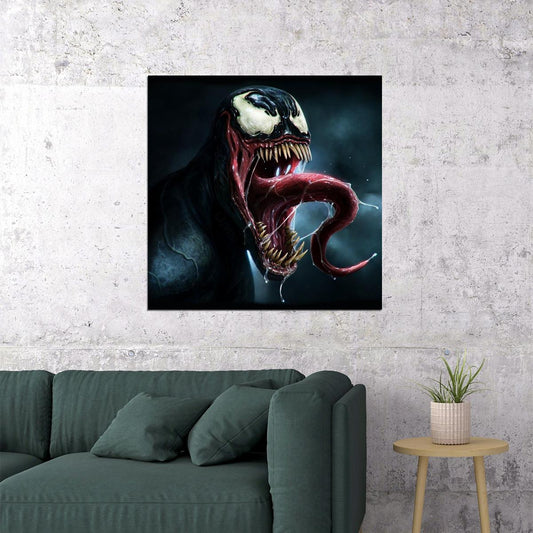 Venom Marvel Comic Art Superhero Poster - xonomax