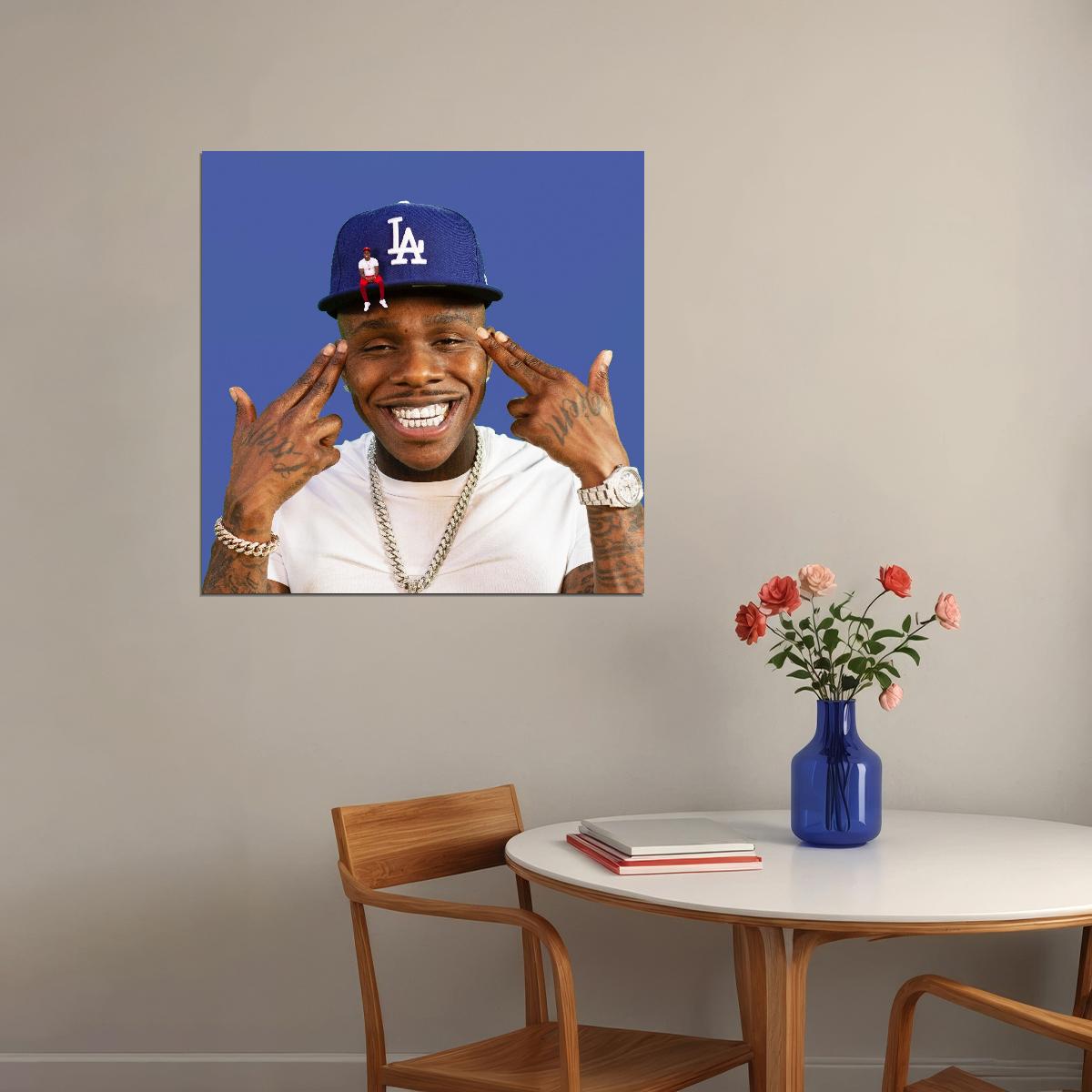 Dababy Album Cover Art Hip-hop Music Poster Rap Artist Music Print - xonomax