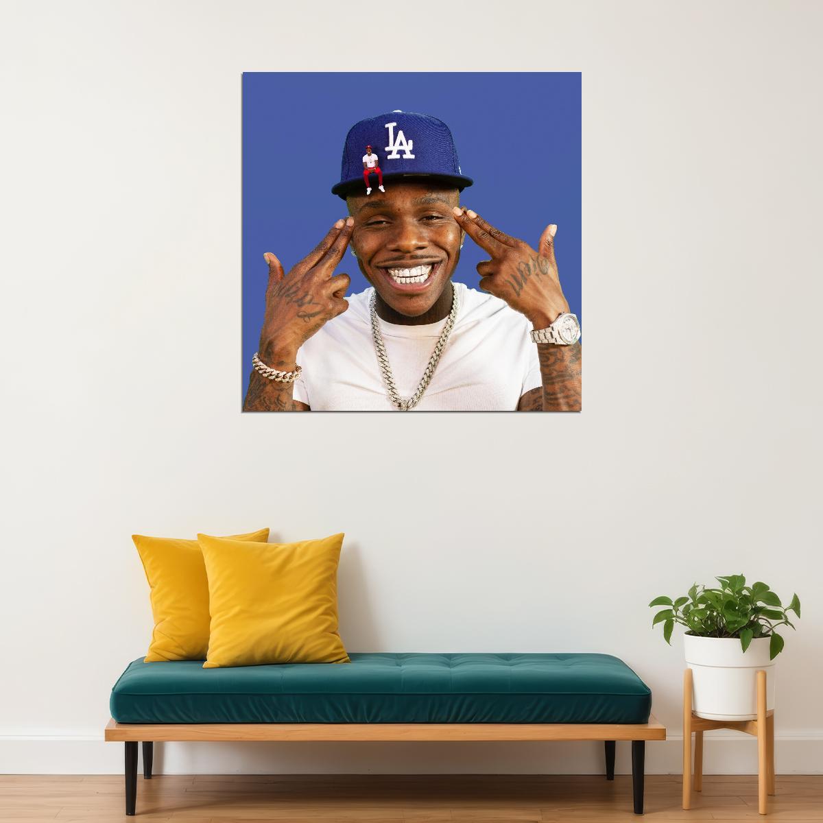 Dababy Album Cover Art Hip-hop Music Poster Rap Artist Music Print - xonomax