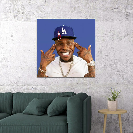 Dababy Album Cover Art Hip-hop Music Poster Rap Artist Music Print - xonomax