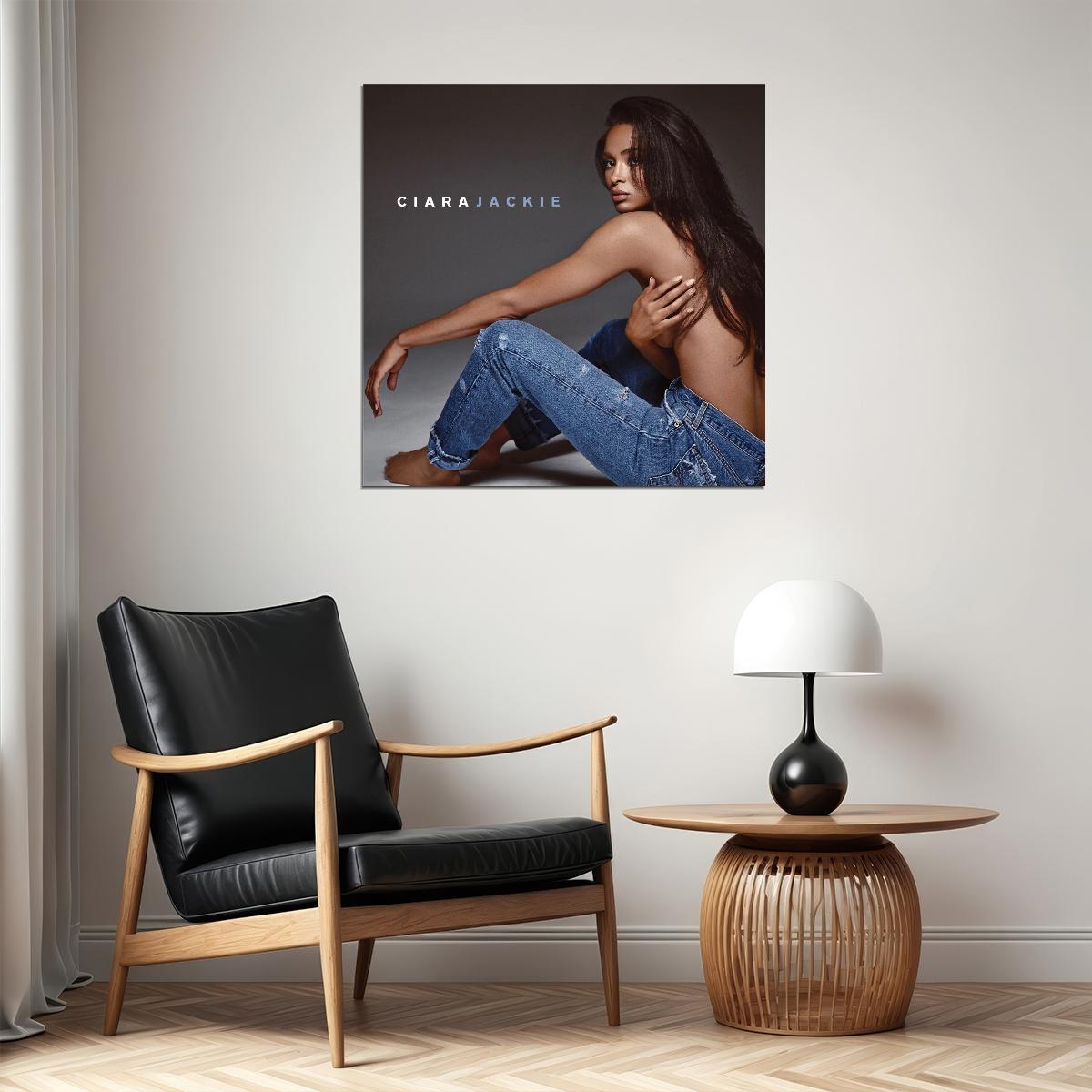 Ciara Jackie Album Cover Art R&b Music Poster Singer Music Print - xonomax