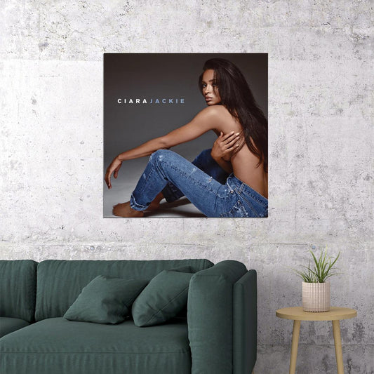 Ciara Jackie Album Cover Art R&b Music Poster Singer Music Print - xonomax