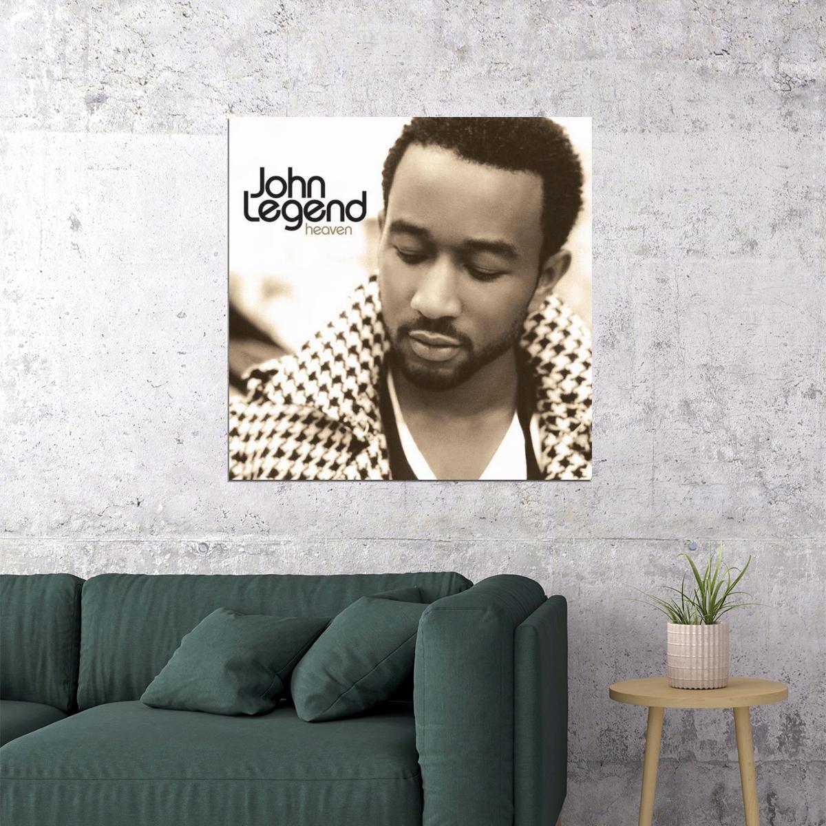 John Legend Music Poster R&b Singer Wall Art