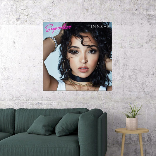 Tinashe Superlove Album Cover Art Music Poster Iconic R&b Pop Artist Print - xonomax