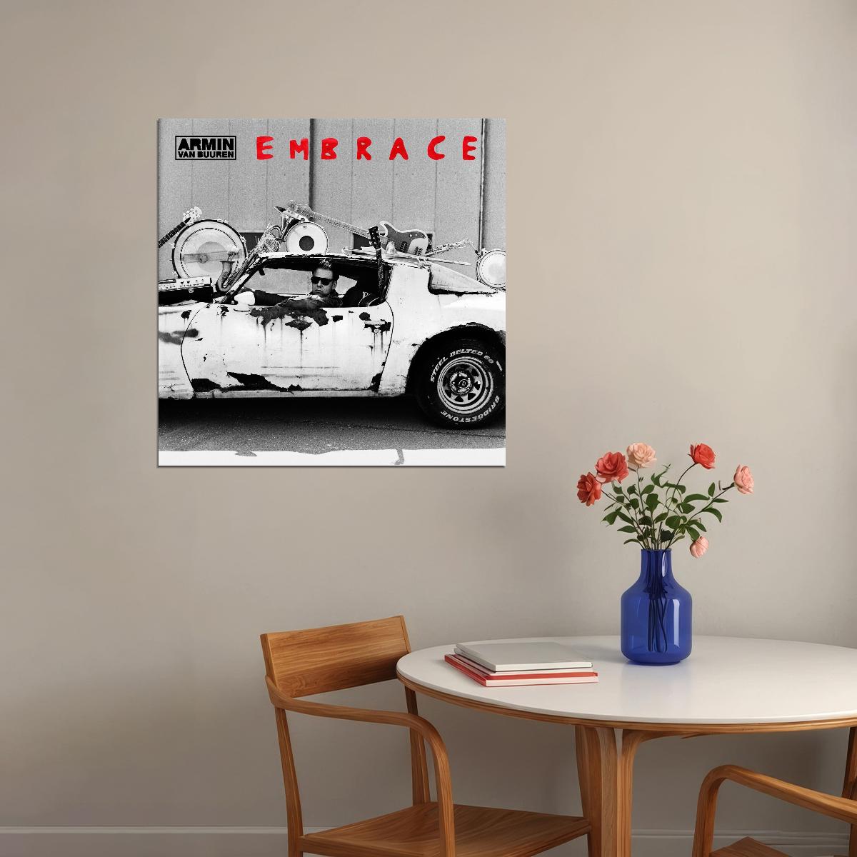 Armin Van Buuren Embrace Album Cover Art Electronic Music Poster Dj Producer Music Print