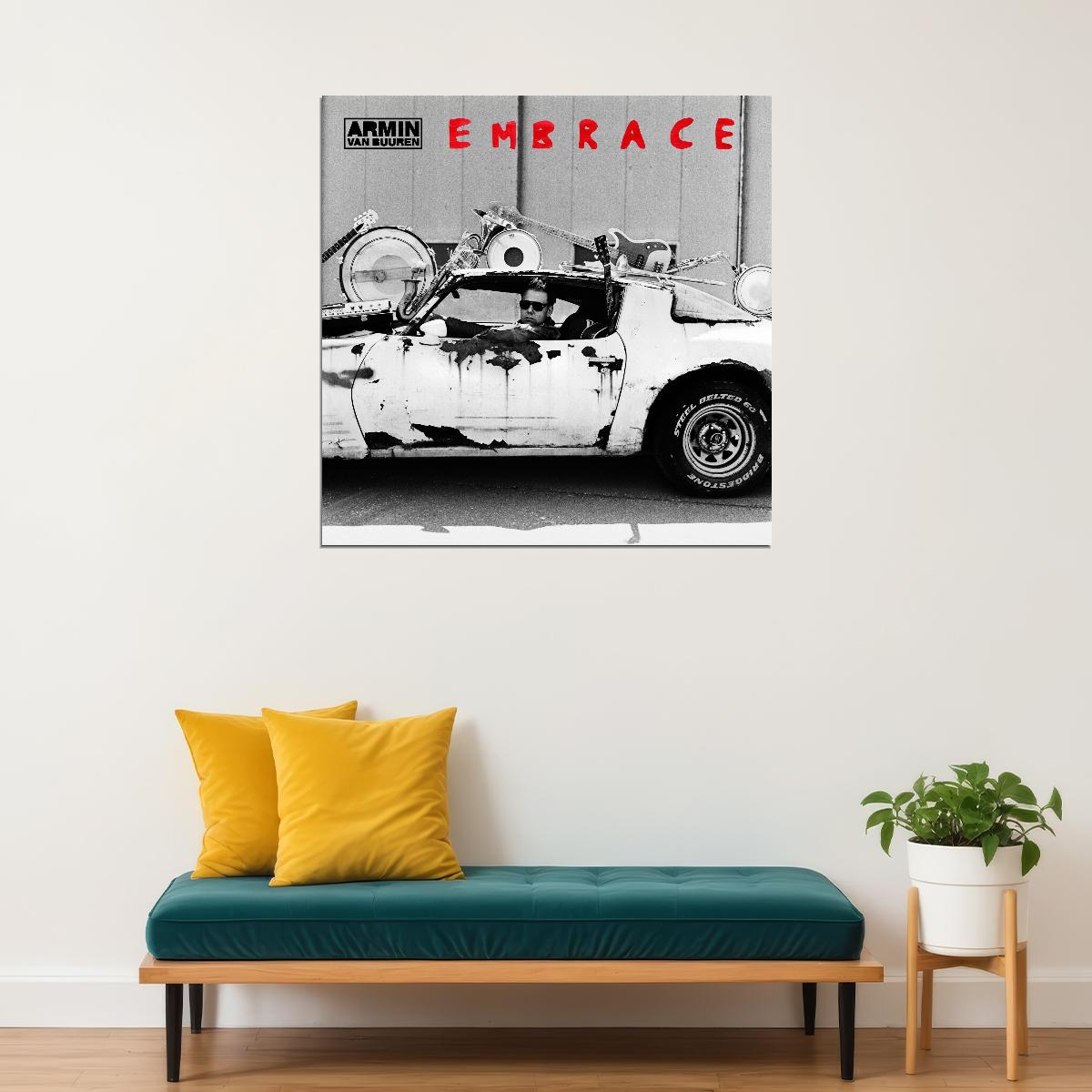 Armin Van Buuren Embrace Album Cover Art Electronic Music Poster Dj Producer Music Print