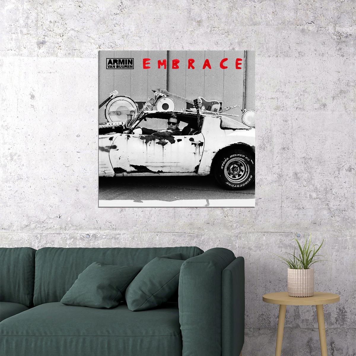 Armin Van Buuren Embrace Album Cover Art Electronic Music Poster Dj Producer Music Print