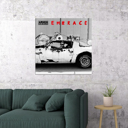 Armin Van Buuren Embrace Album Cover Art Electronic Music Poster Dj Producer Music Print - xonomax