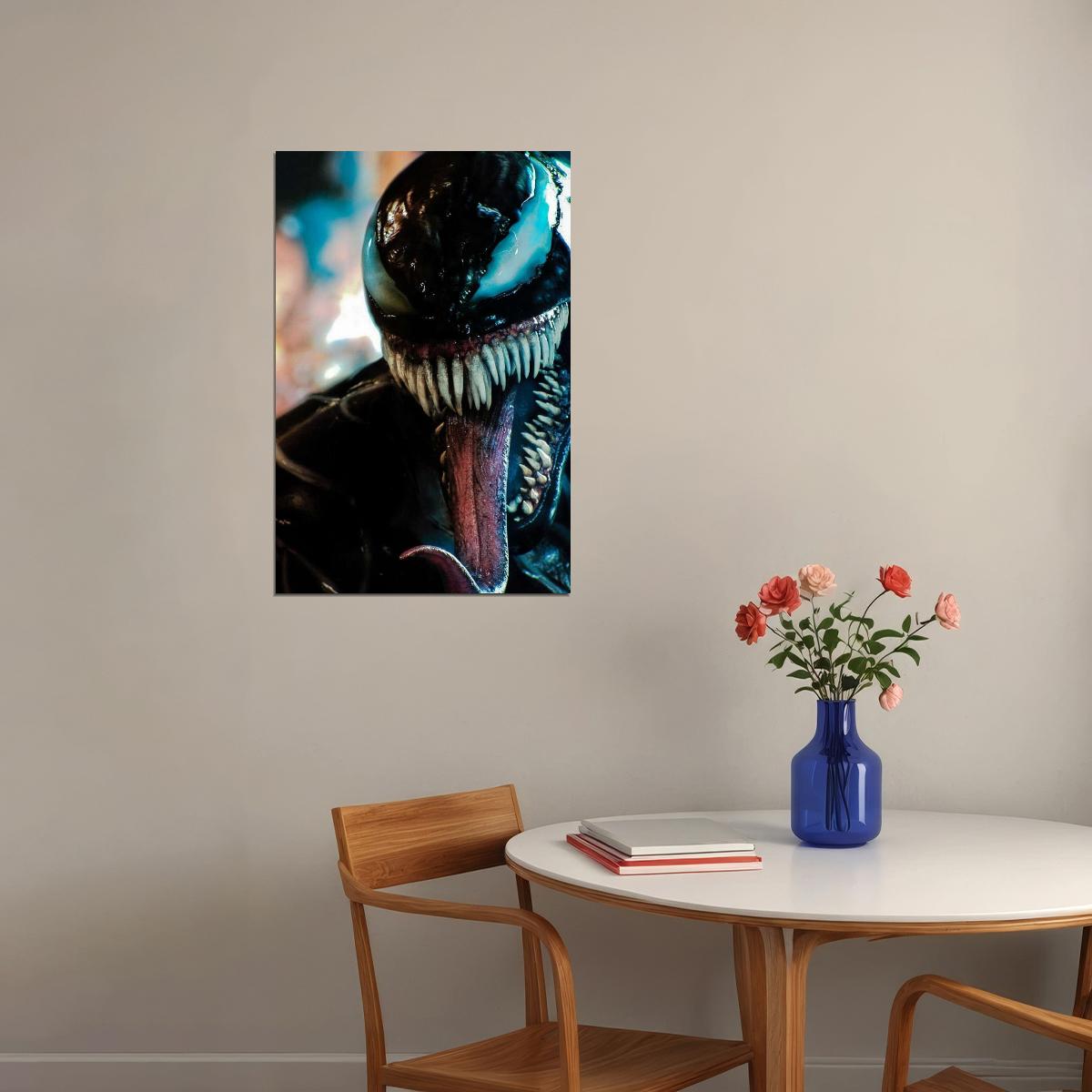 Venom Marvel Comic Art Superhero Poster - xonomax