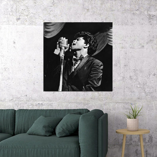 James Brown Music Poster Soul Legend Wall Print - xonomax