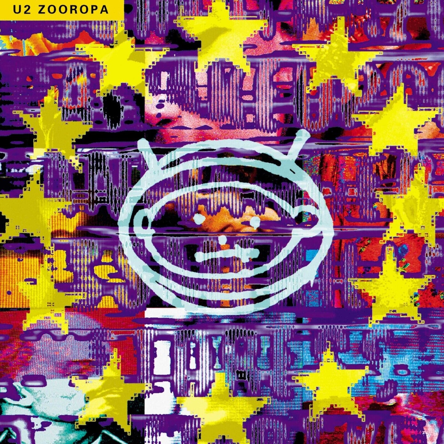 U2 Zooropa Album Cover Art Rock Music Poster Iconic Alternative Band