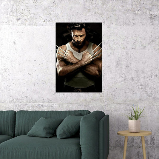 The Wolverine Movie Poster Iconic Marvel Superhero Art Hugh Jackman Epic Action Film Print - xonomax