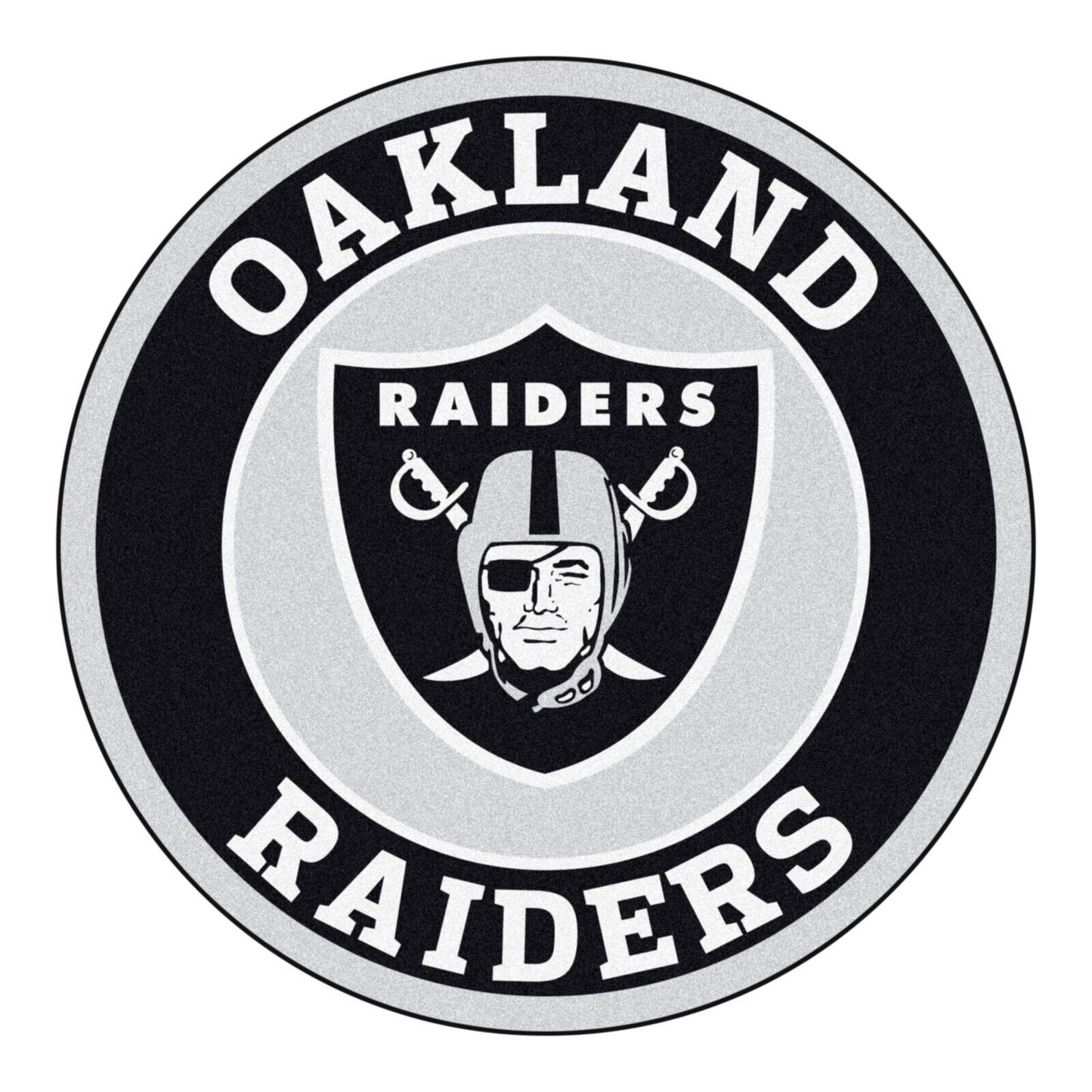 Oakland Raiders Logo Poster Nfl Football Team Wall Art - xonomax