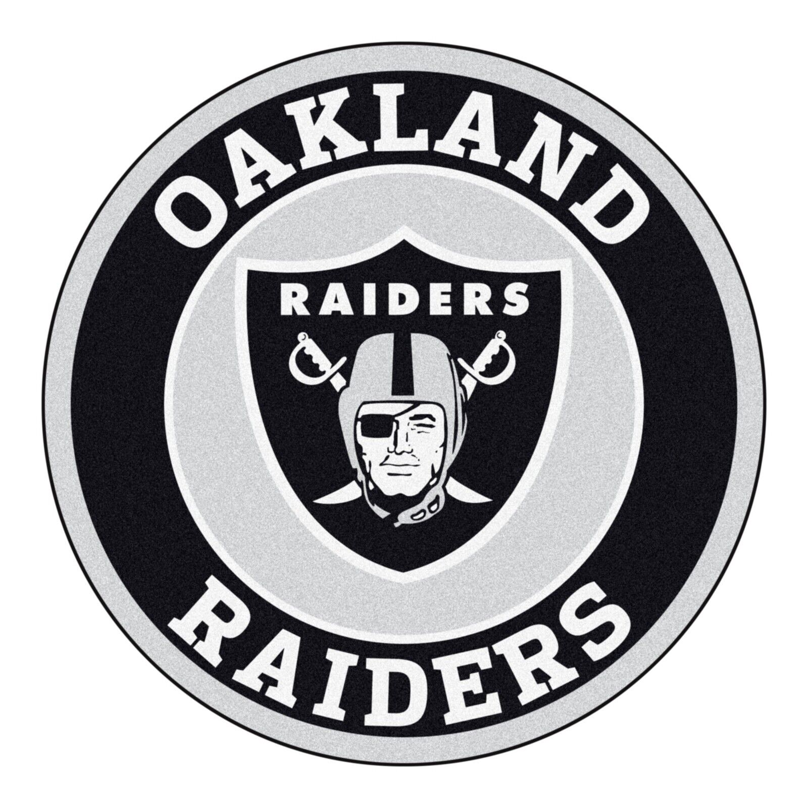 Oakland Raiders Logo Poster Nfl Football Team Wall Art - xonomax