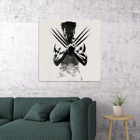 The Wolverine Movie Poster Iconic Marvel Superhero Art Hugh Jackman Epic Action Film Print - xonomax