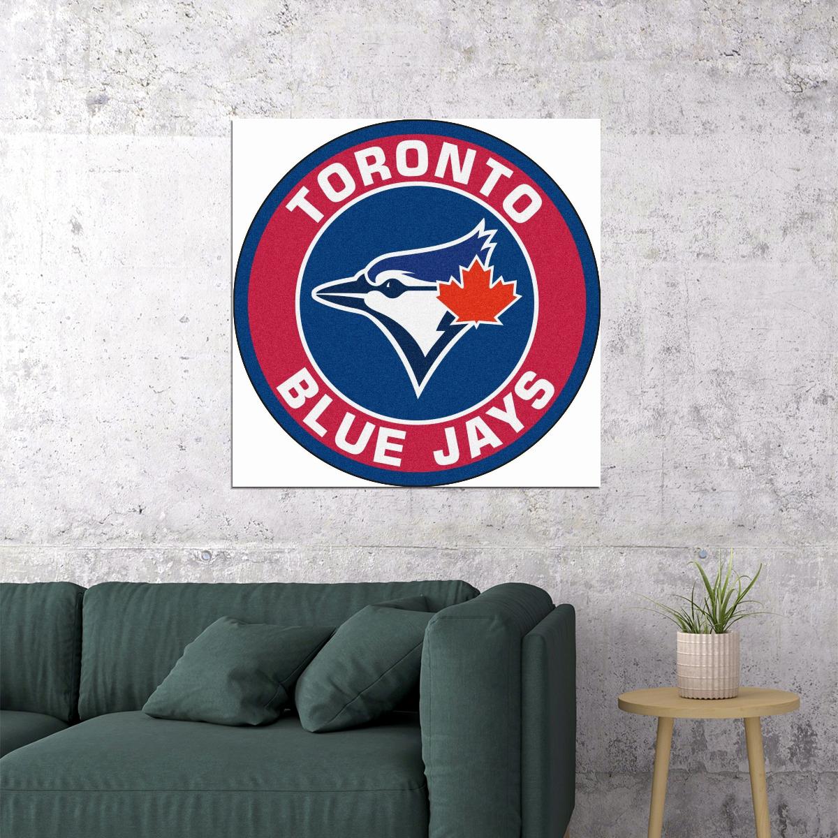 Toronto Blue Jays 1basketball Team Logo Poster