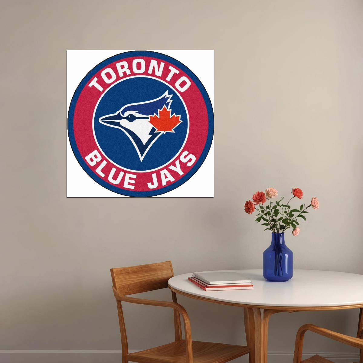 Toronto Blue Jays 1basketball Team Logo Poster