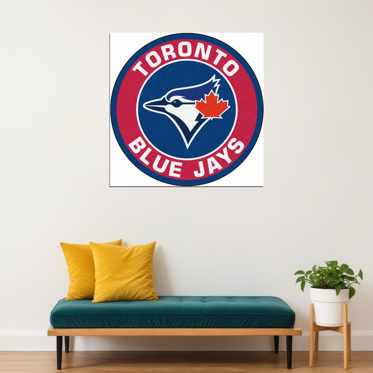 Toronto Blue Jays 1basketball Team Logo Poster