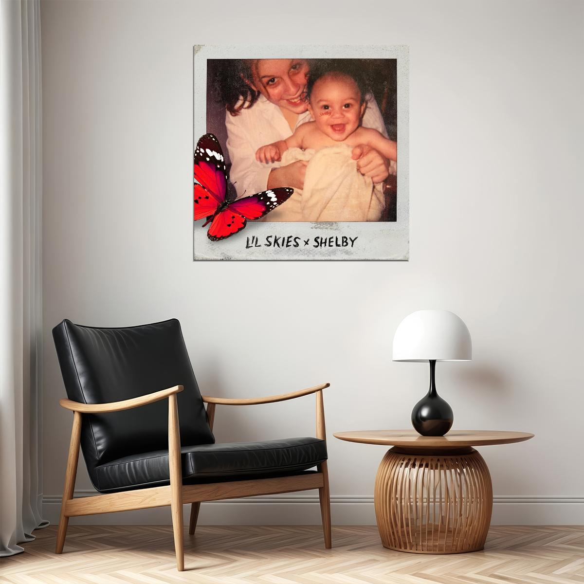 Lil Skies Shelby Album Cover Art Rap Music Poster