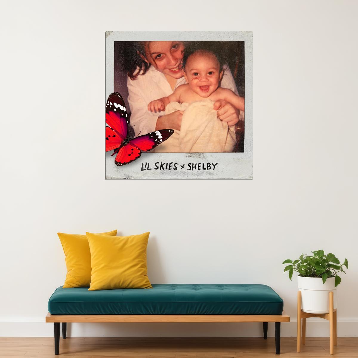 Lil Skies Shelby Album Cover Art Rap Music Poster