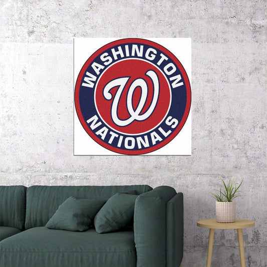 Washington Nationals Basketball Team Logo Poster - xonomax