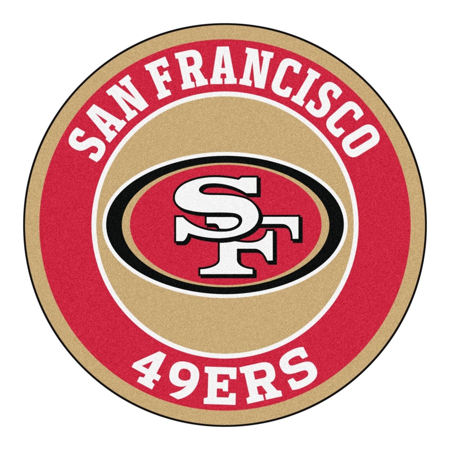 San Francisco 49ers Logo Poster Iconic Nfl Team Emblem Wall Art - xonomax