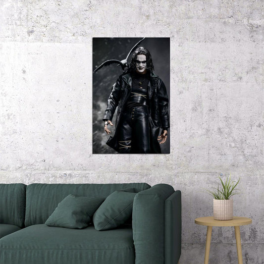 The Crow 1994 Movie Poster Iconic 90s Supernatural Film Art Print - xonomax