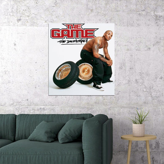 The Game The Documentary Album Cover Art Rap Music Poster Iconic Hip Hop Artist Print - xonomax