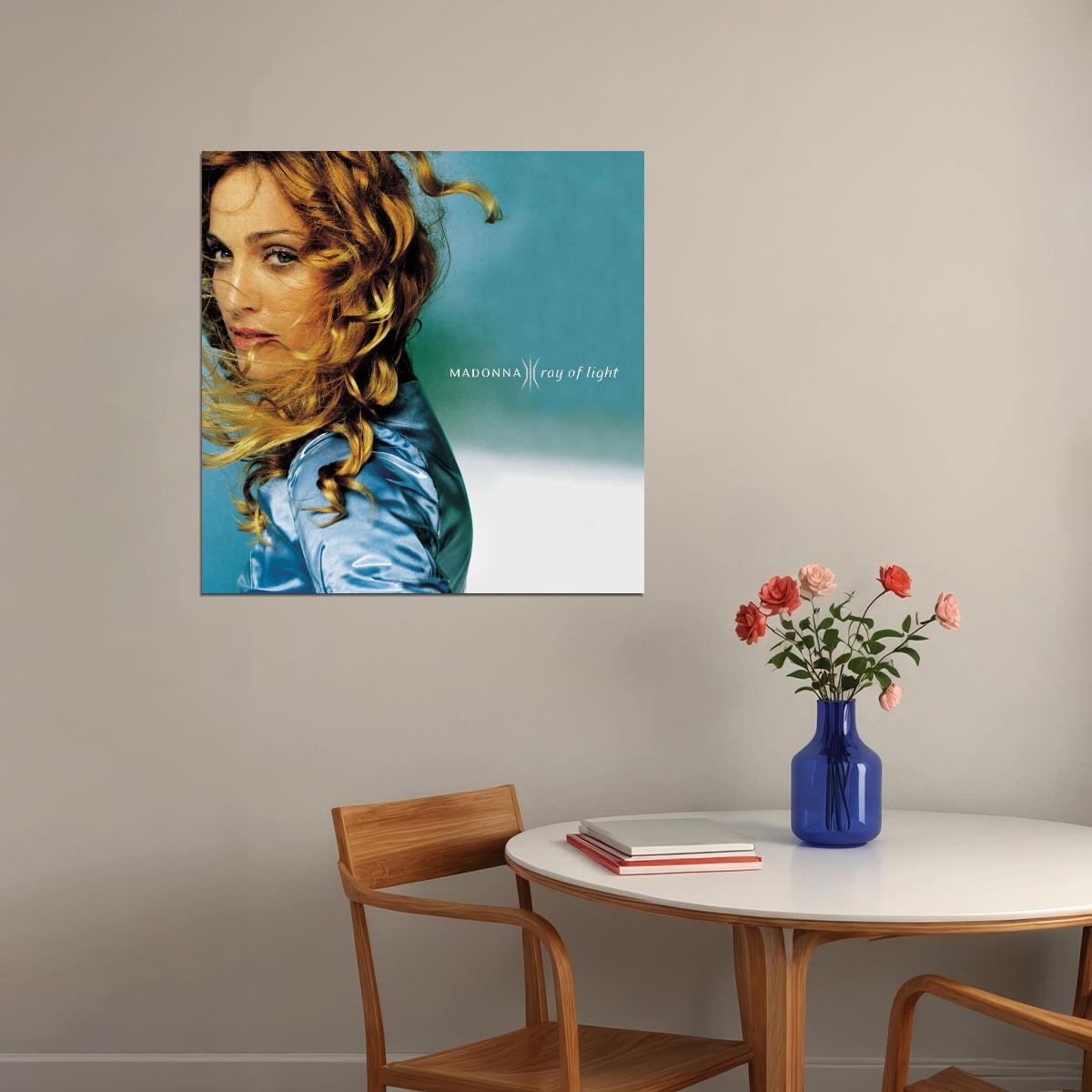 Madonna Music Poster Pop 90s 80s Icon Wall Print - xonomax
