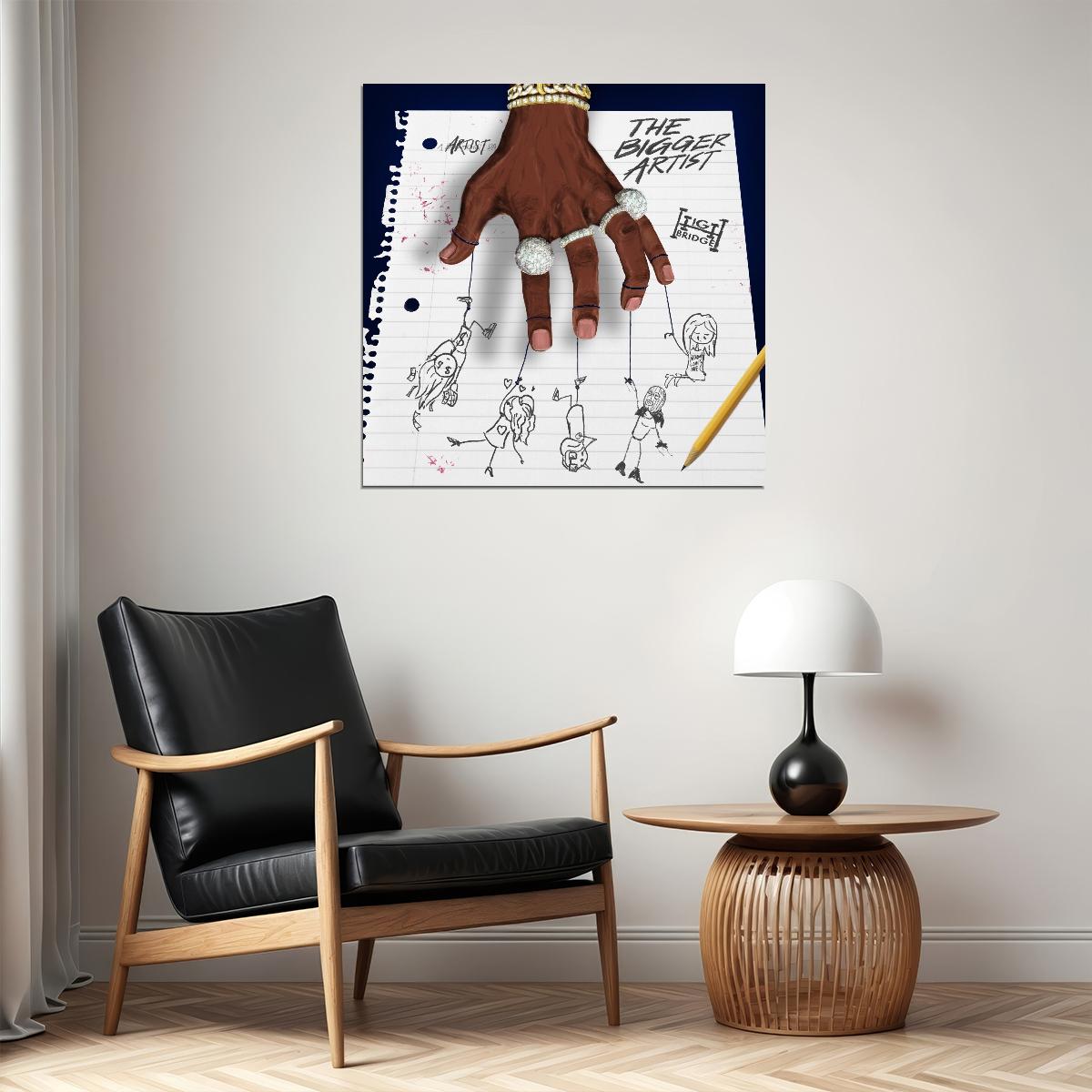 A Boogie Wit Da Hoodie Poster Hip-hop Music Wall Art Rap Artist Print