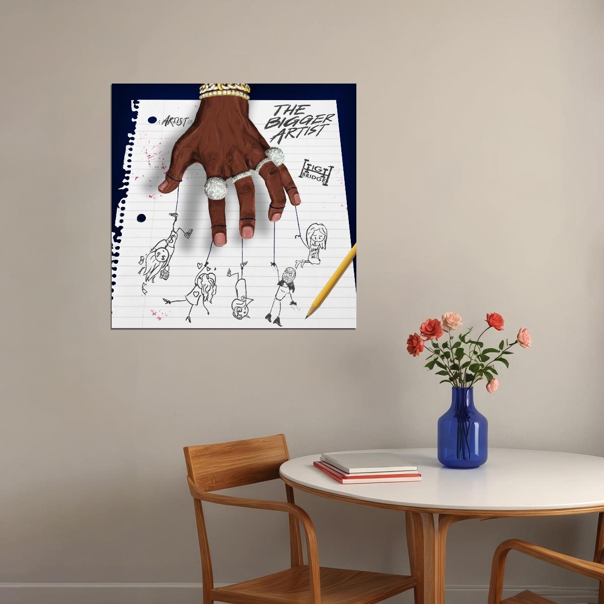 A Boogie Wit Da Hoodie Poster Hip-hop Music Wall Art Rap Artist Print