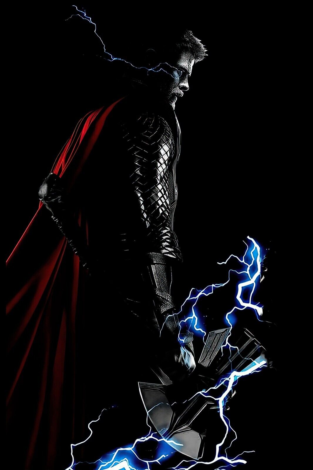 Thor Movie Poster Iconic Marvel Superhero Art Epic Chris Hemsworth Action Film Print - xonomax