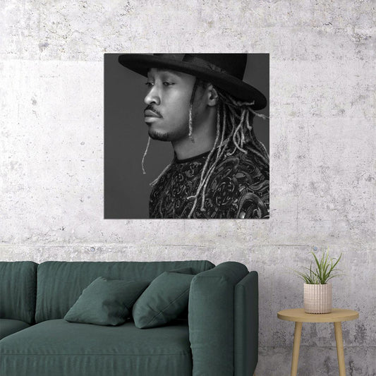 Future Pluto Album Cover Art Hip-hop Music Poster Rap Artist Music Print - xonomax