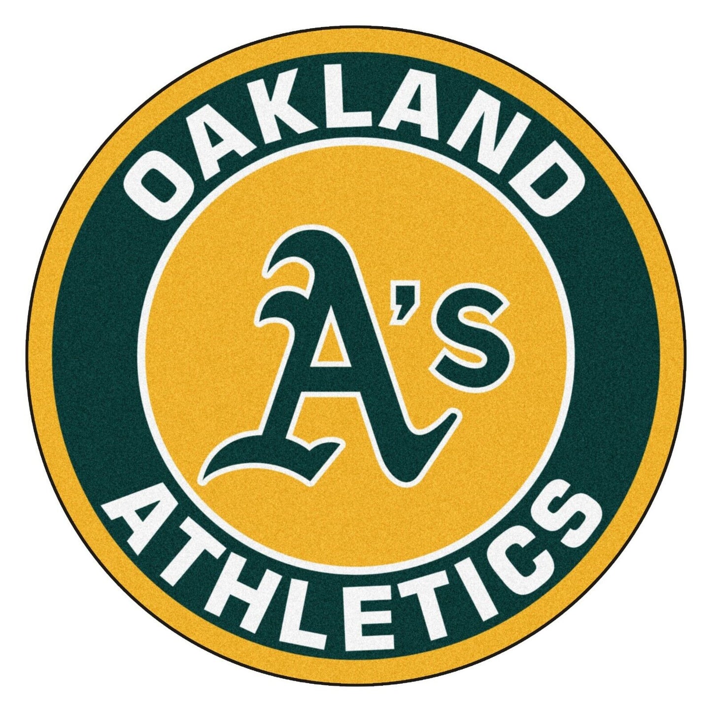 Oakland Athletics Logo Poster Mlb Baseball Team Wall Art