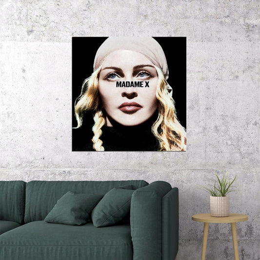 Madonna Music Poster Pop 90s 80s Icon Wall Print - xonomax