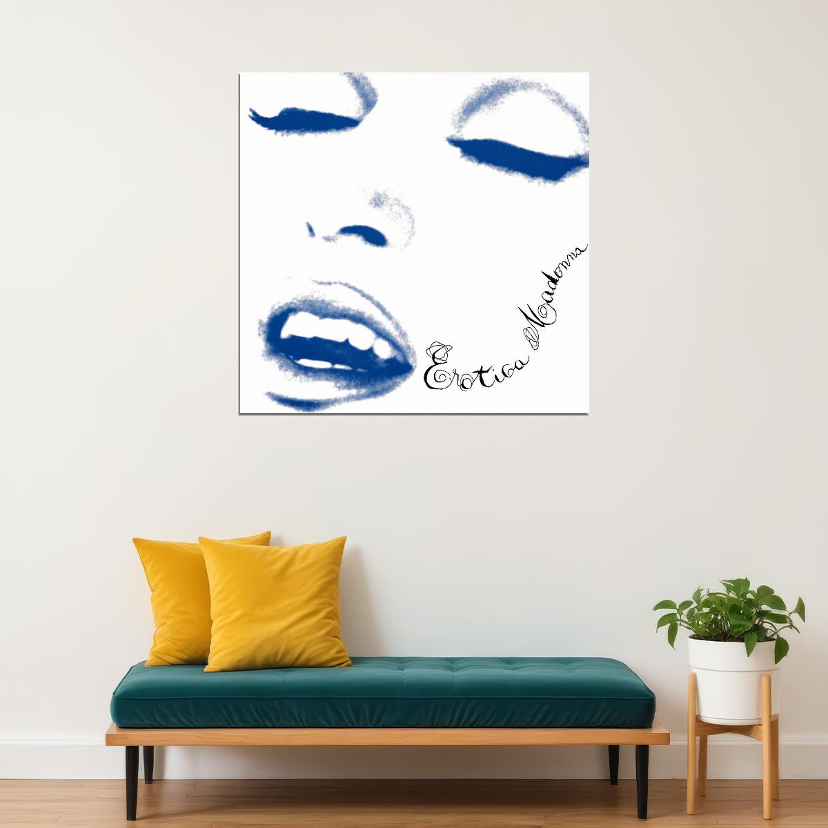 Madonna Music Poster Pop 90s 80s Icon Wall Print - xonomax